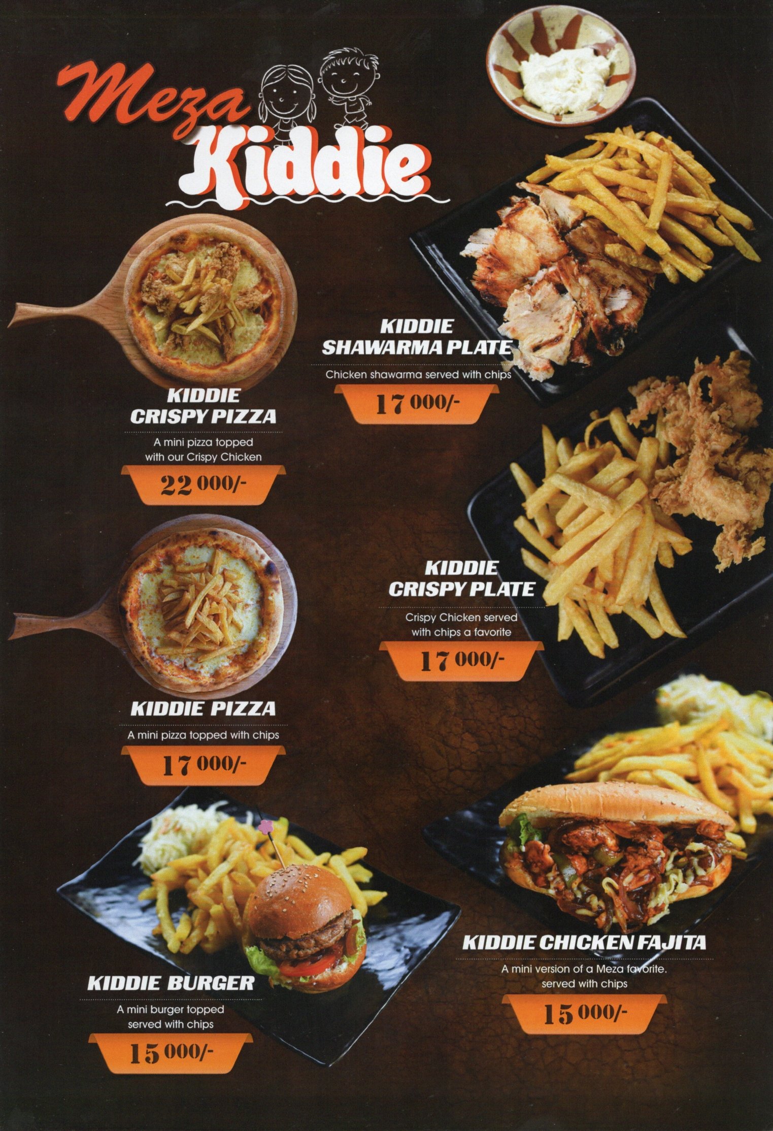Meza and Salt Restaurant Menu Page 24